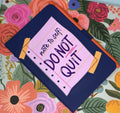 Fun hardcover notebook and pen - Empowering Stationery - Affirmations