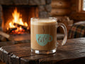 Coffee Shop Vibes ! 12 oz Glass Mug for Coffee Lovers