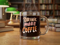Coffee Lover 12 oz Glass Mug