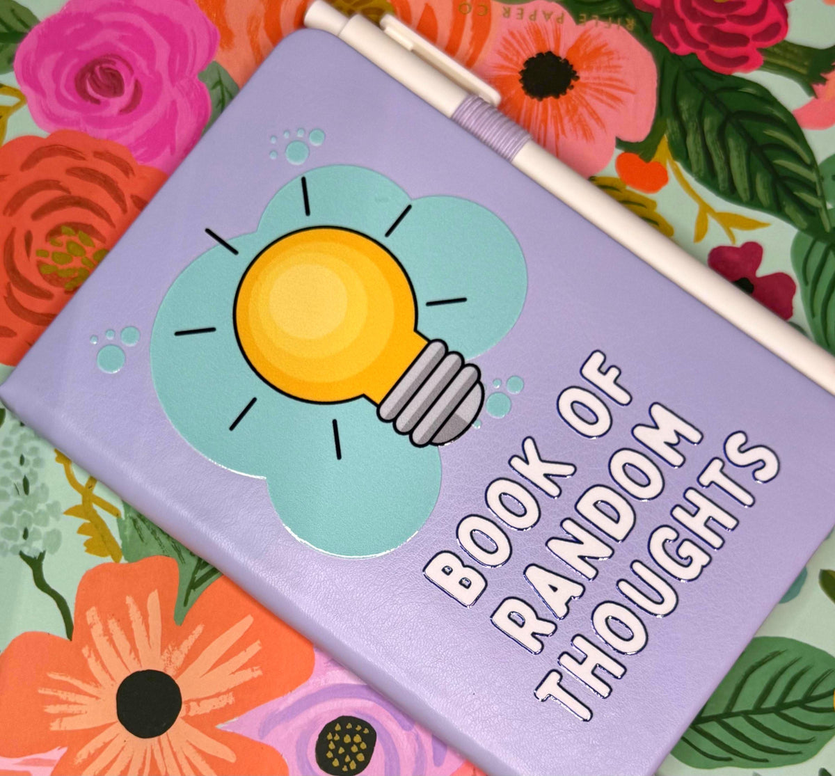 Fun hardcover notebook and pen - Girly Stationery - Gifts for her - Pastel colors