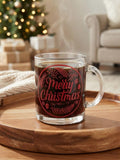12 oz Christmas Glass Mug – Cozy Holiday Item for Tea Lovers